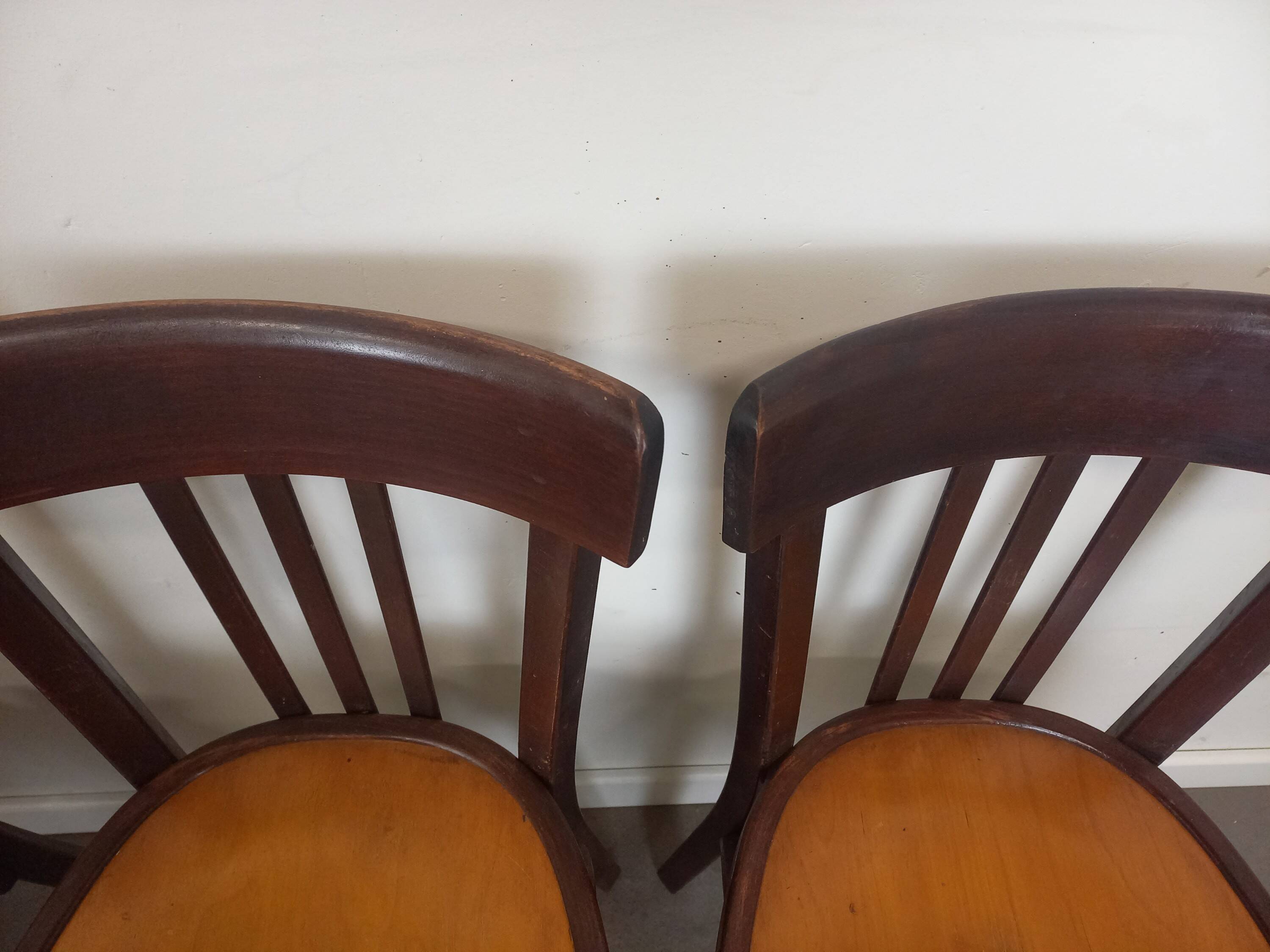 6 Baumann bistro chairs
