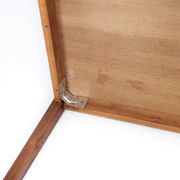 Coffee table in rosewood with blue tiles of Danish design from the 1960s