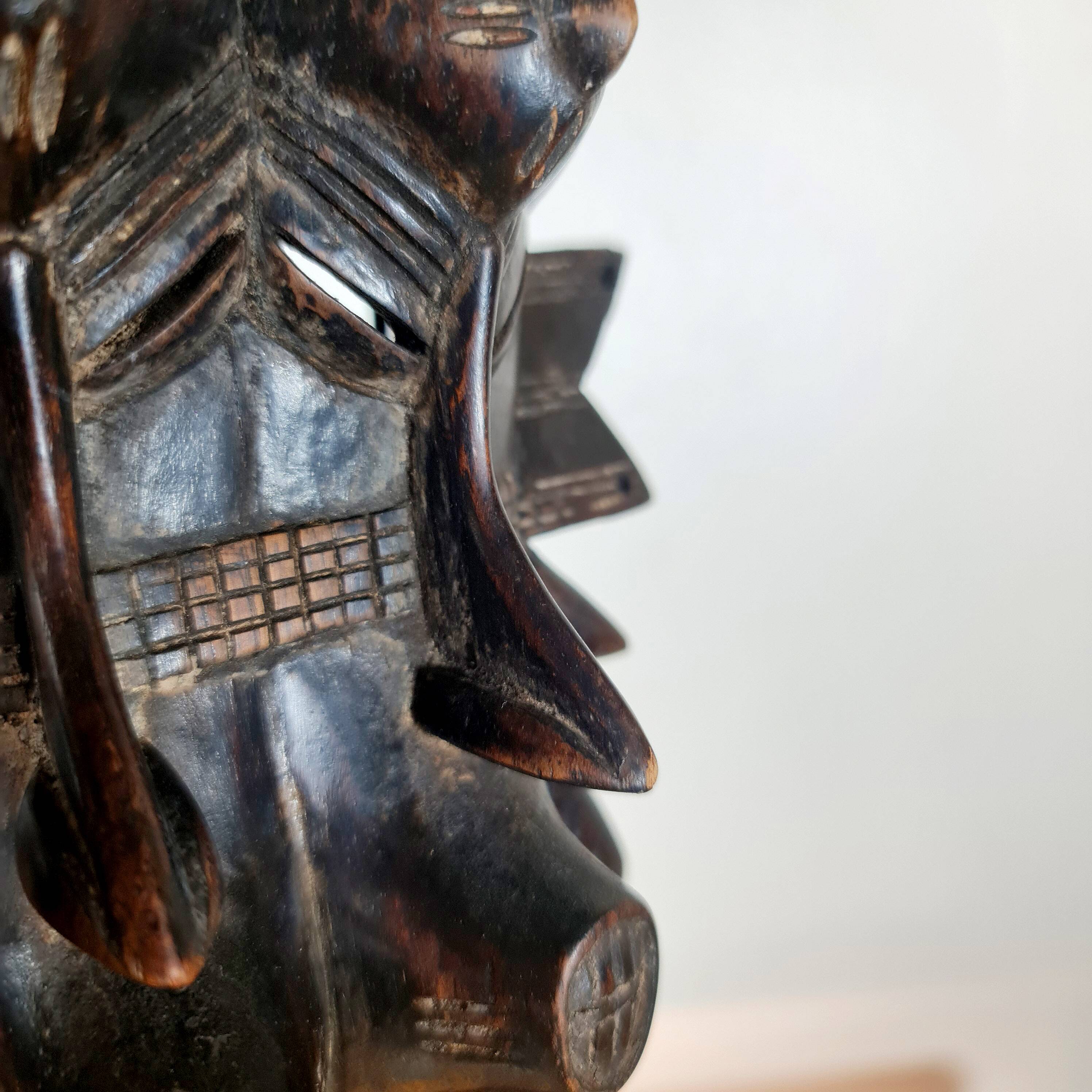 Keplié Mask - Senoufo - 30 cm - Ivory Coast