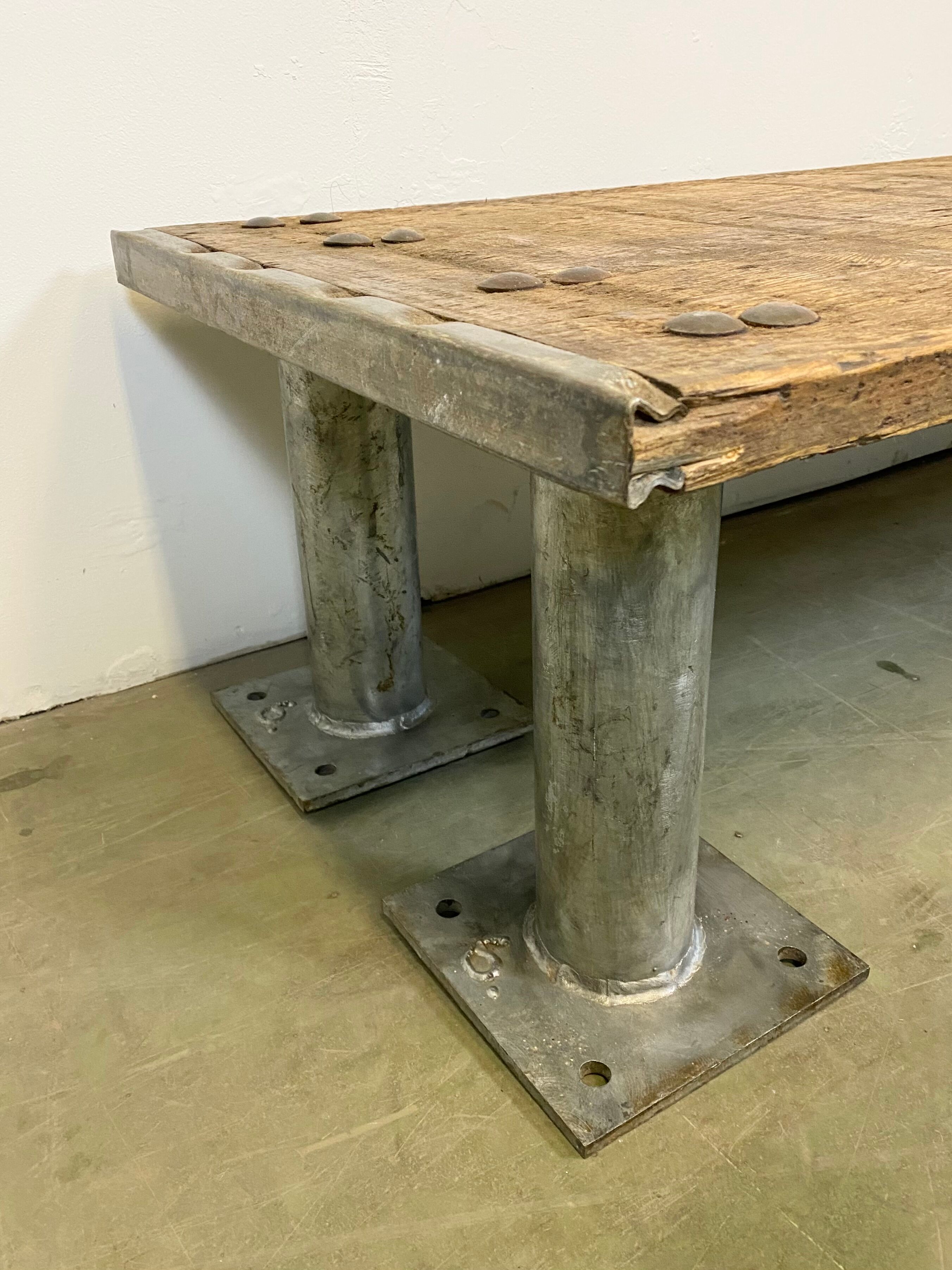Vintage industrial coffee table