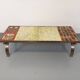 Vintage ceramic coffee table by Jean Gregorieff for Roche Bobois