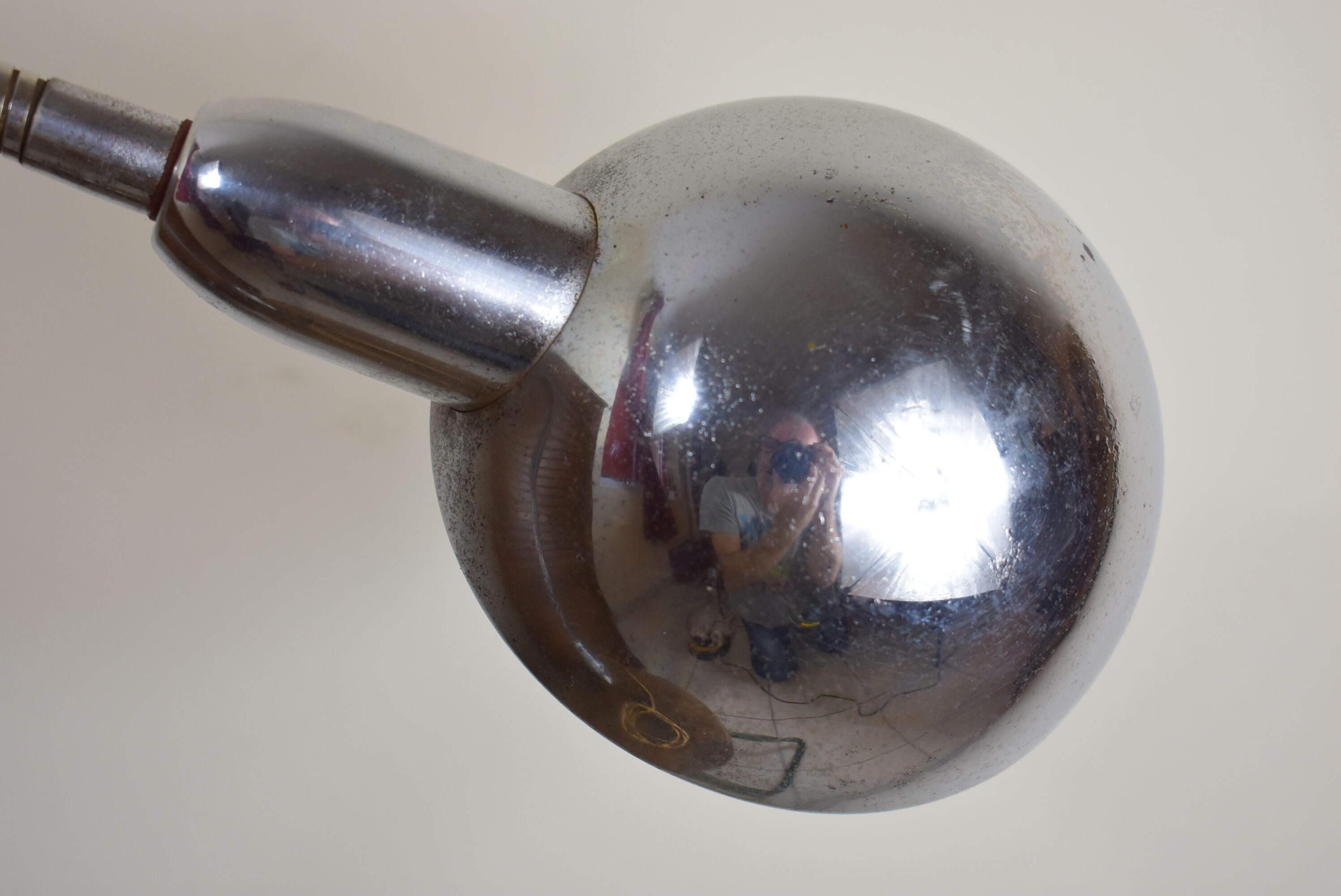 Old office lamp circa 60 mtetal