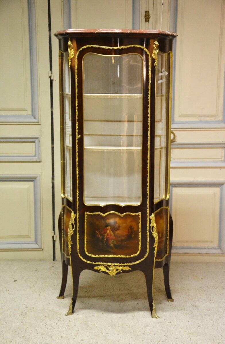 Vitrine Napoléon III De Style Louis XV