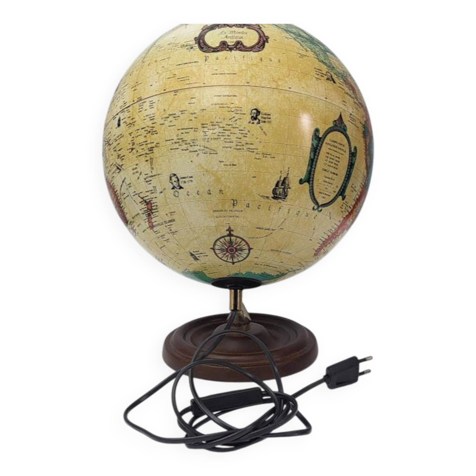 Scanglobe terrestrial globe