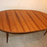 Table palissandre Arne Vodder 6/10 personnes