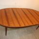 Arne Vodder rosewood table for 6/10 people