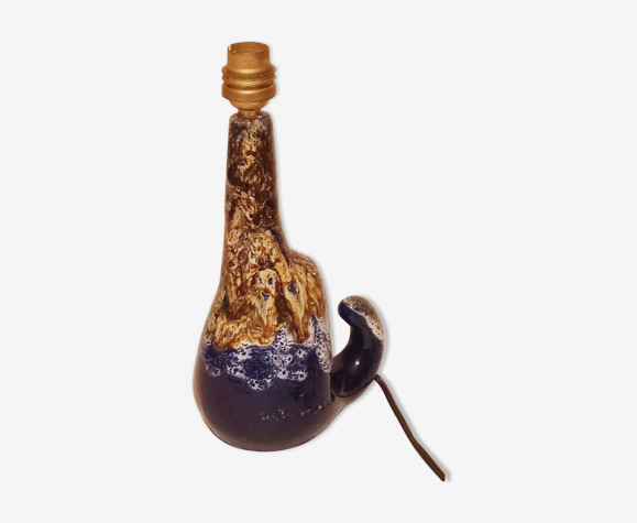 Pied de lampe en céramique