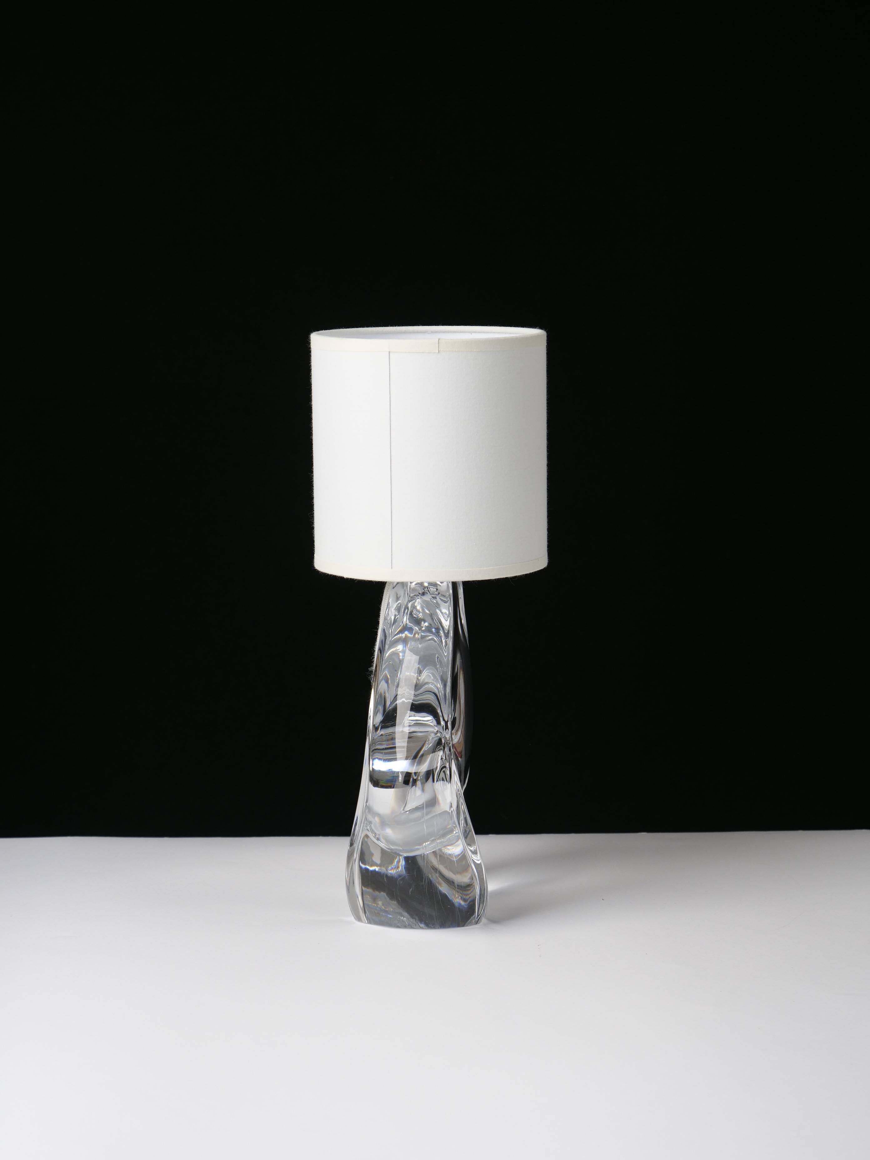 Crystal bedside lamp from daum france