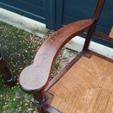 Pair of old brutalist design armchairs
