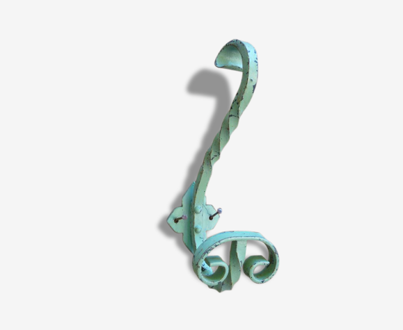Patère en fer années 60
