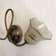 Pair of Art Deco double tulip wall lights