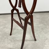 Folding table in mahogany in the style of the Vienna Secession.