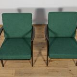 Model 300-139 Armchairs from Swarzędz Furniture Factory, 1960s, Set of 2