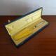 Antique silver and gilded metal pie shovel in case
