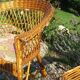Fauteuils en osier ou rotin