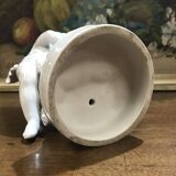 White porcelain cherub, work from the 1950s