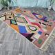 Unique Moroccan rug made of natural wool, 2.5x1.5 m.