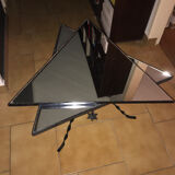 Mirror table triangle/star shape wrought iron unique model