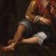 Great 18th century genre scene painting