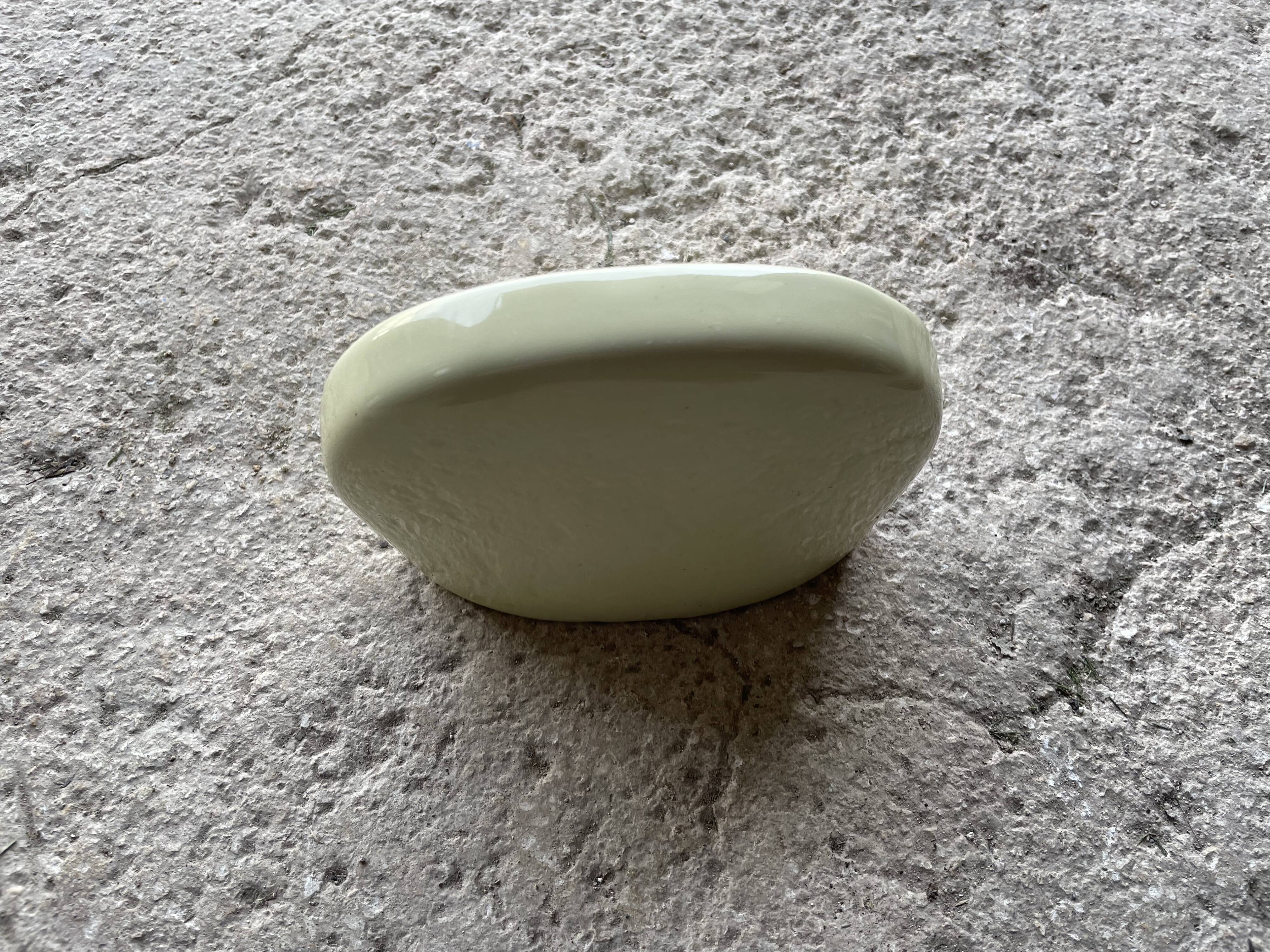 Vintage ceramic wall mounted soap dish