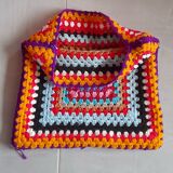 Hook cushion cover 70s