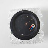 Molded glass bubble wall lamp