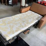 Fauteuil chauffeuse skaï 60’s