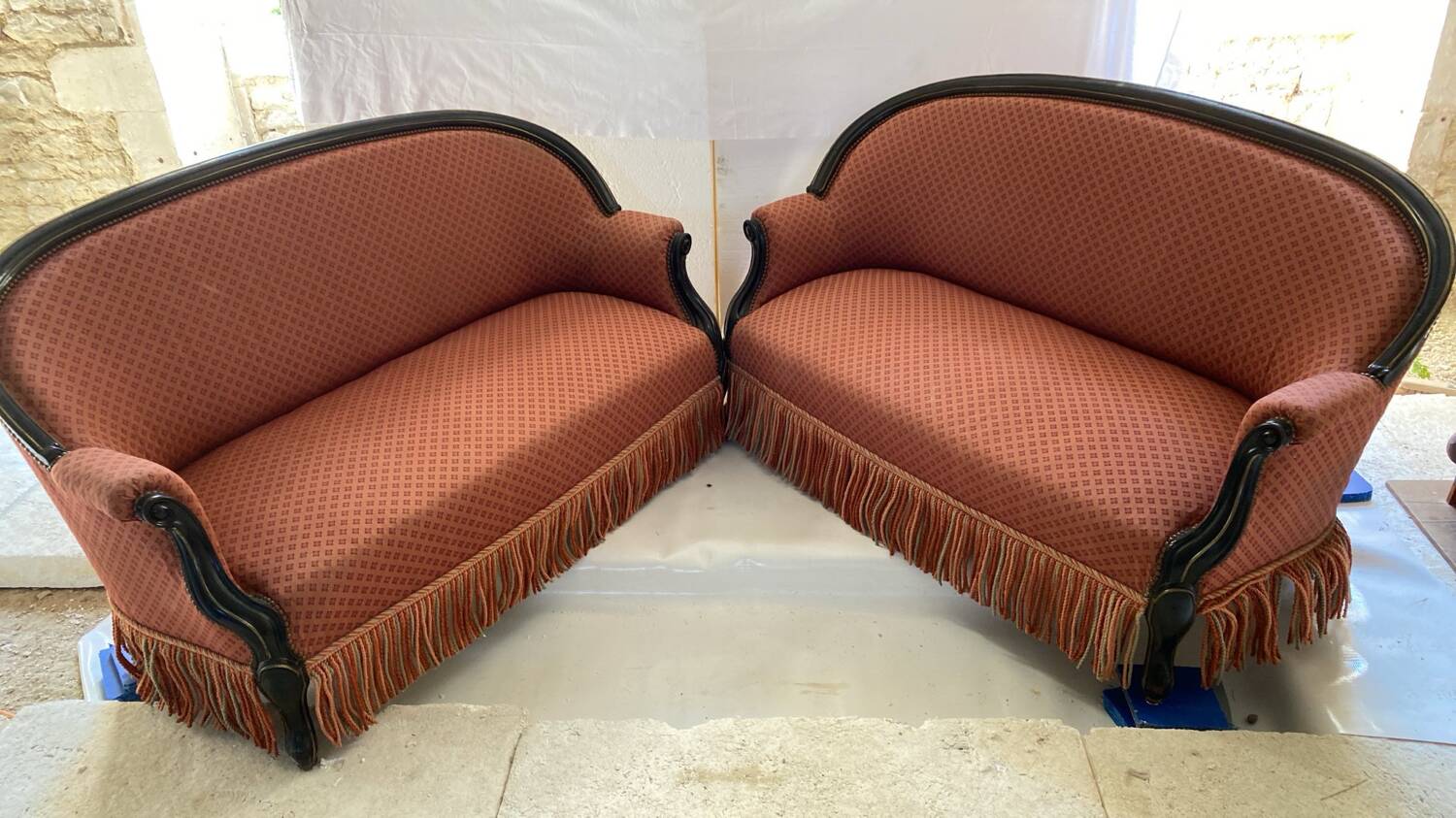 Deux canapés napoléoniens