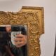 Antique Gilded Wood Mirror | Rococo Frame | Vintage Wall Decor