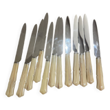 Couteau inox et nacre