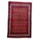 Handmade vintage Persian Hamadan rug 137cm x 210cm, 1960s