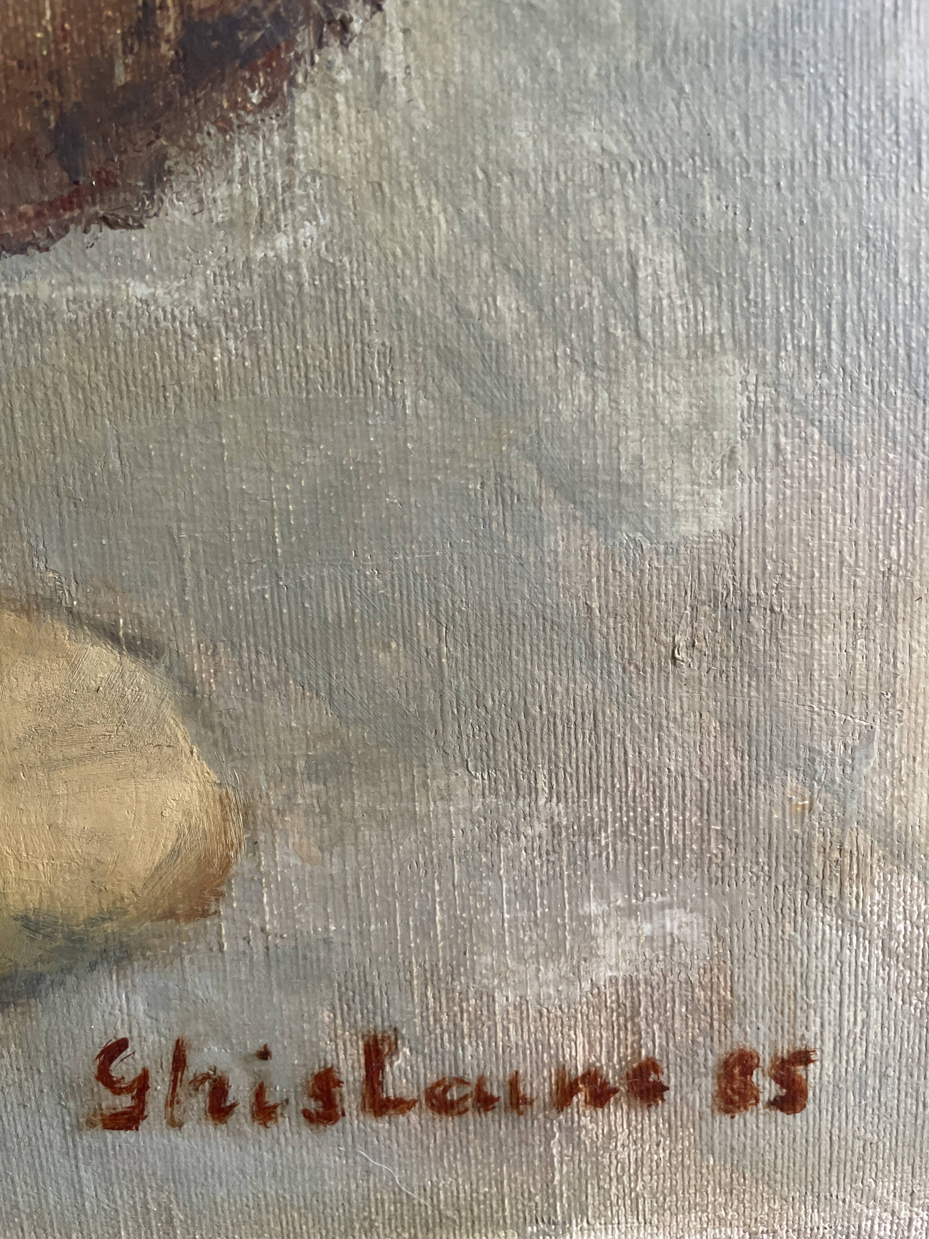 Old still life painting