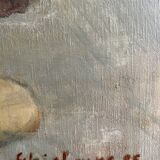 Old still life painting