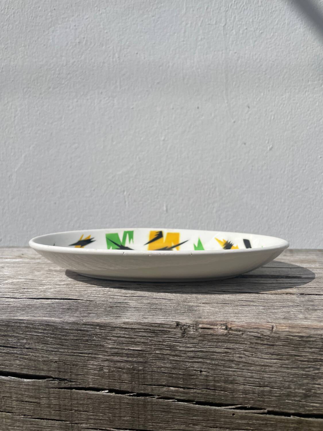 Oval bowl 1970 Digoin éclair