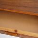 Scandinavian teak wall bedside table 1960