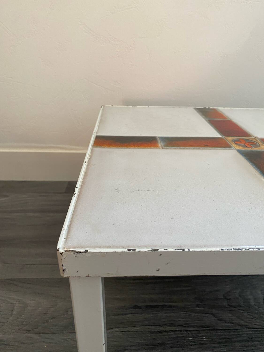 Ceramic coffee table, 1950s-1960s