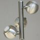 Chandelier 1970 aluminum with its applique