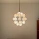 Chromed 1970s Sputnik Chandelier by Motoko Ishii for Staff