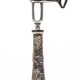 Christofle silver-plated leg of lamb fork — as new condition