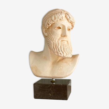 Plaster bust of Poseidon