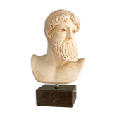 Buste en plâtre de Poseïdon