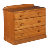 Vintage jentique solid ash chest of drawers