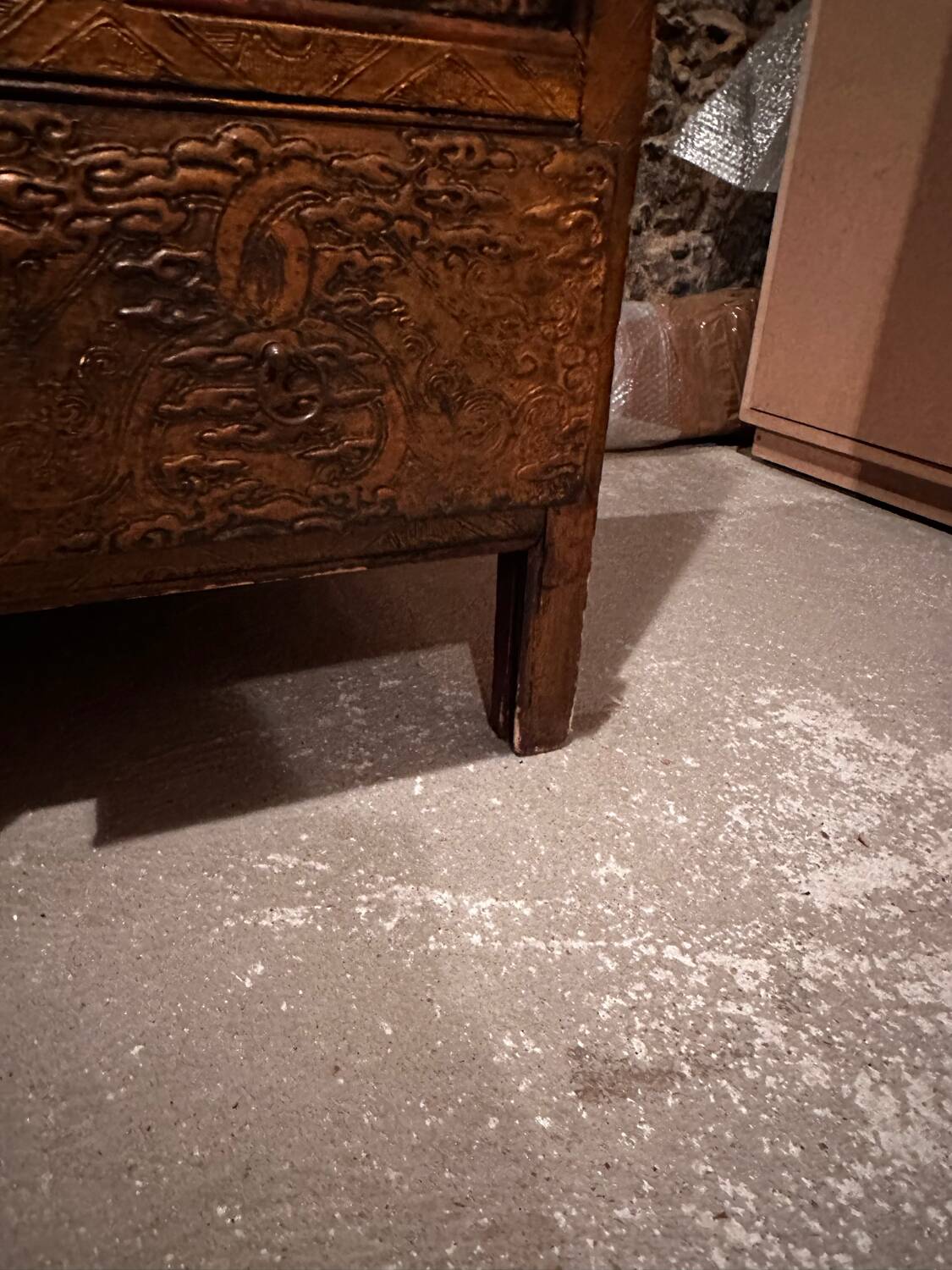 Ancient Tibetan commode