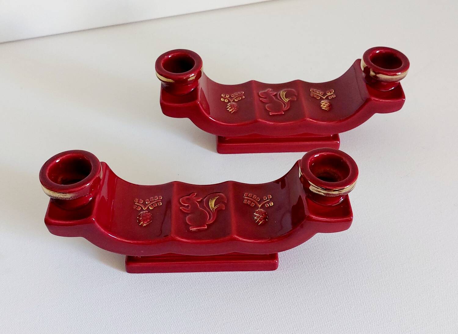 Pair of vintage candlesticks