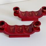 Pair of vintage candlesticks
