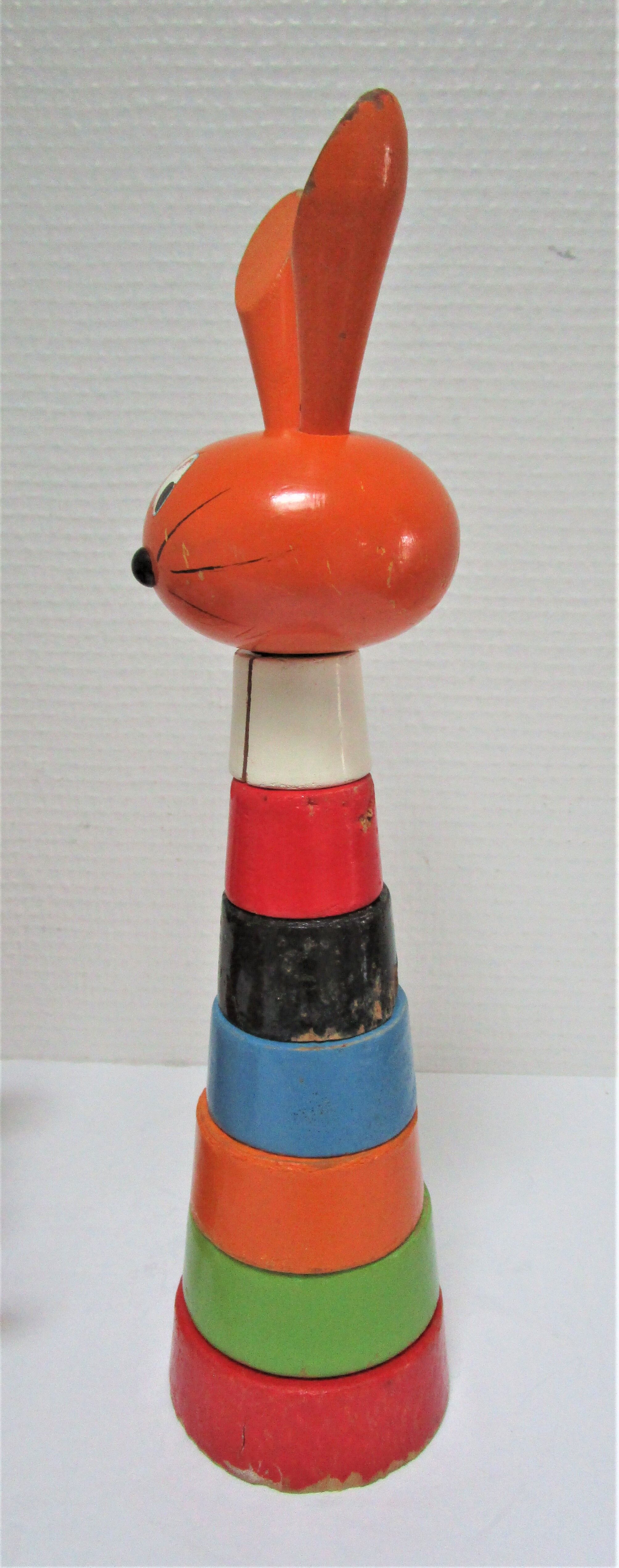 three toys wood nice snail rabbit vintage design FMF Kouvalias