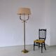 Maison Jansen neoclassical brass floor lamp | France | 1960s