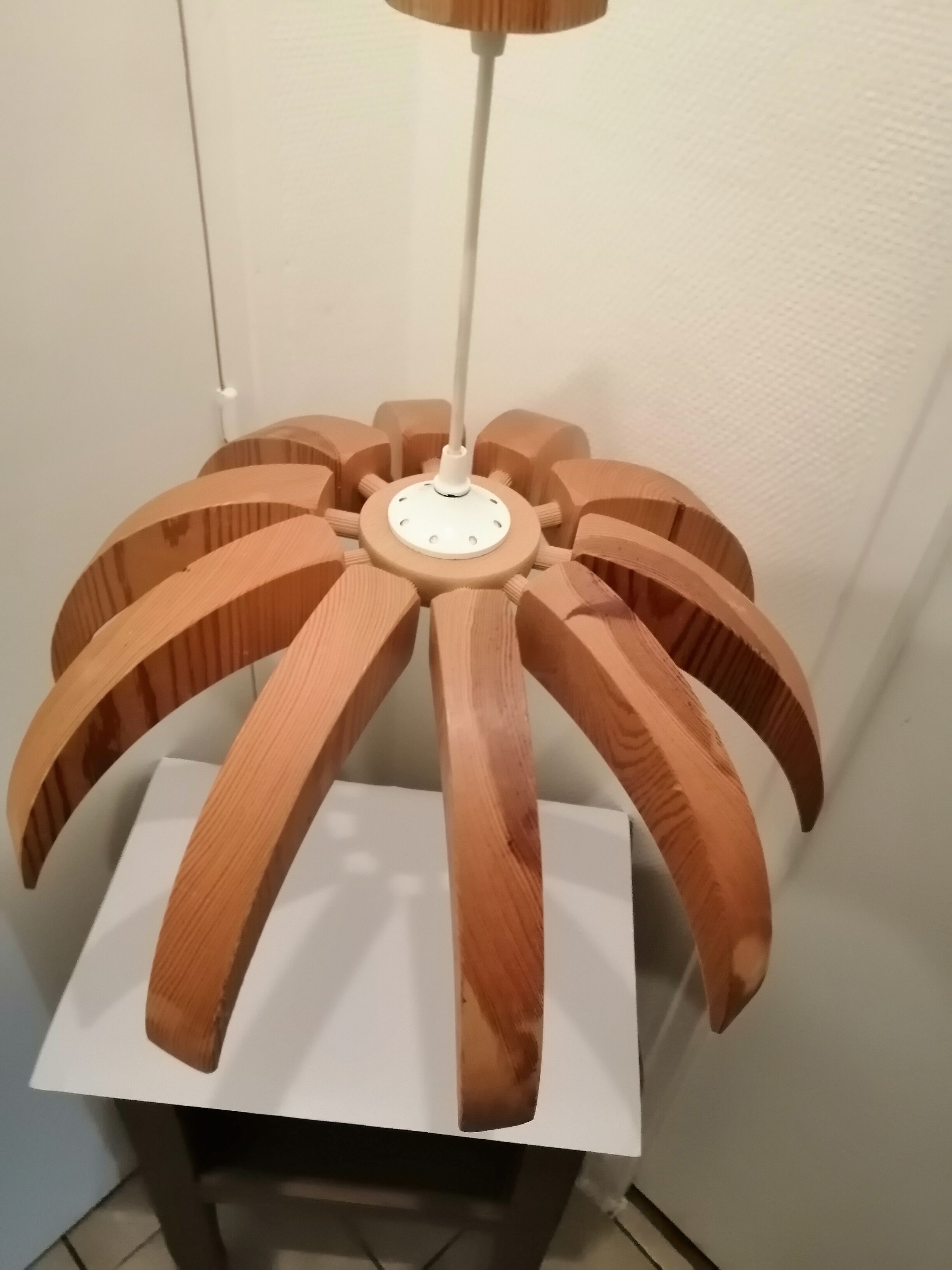 Vintage scandinavian pendant lamp