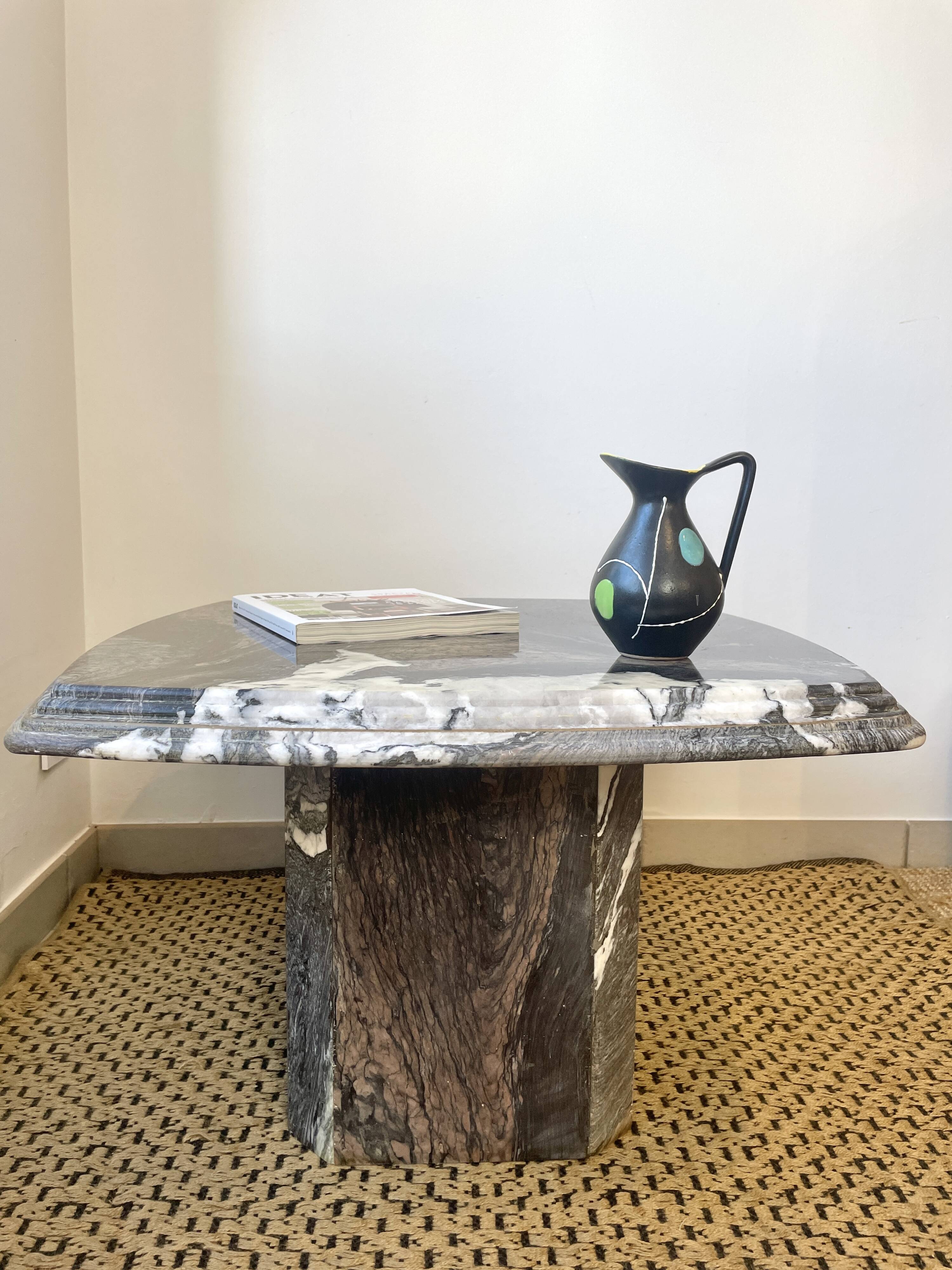 Italian marble coffee table