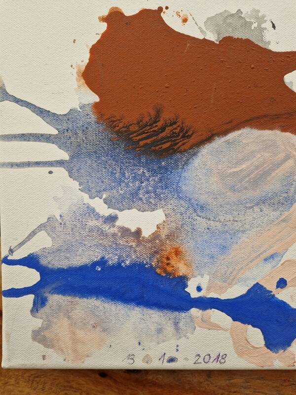 Michael Kreuter (1940-2022) - Oil on canvas - abstraction